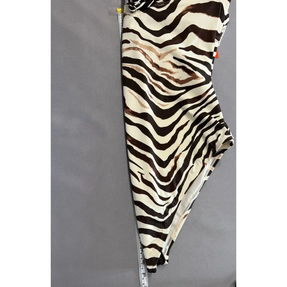 Sofia By Sofia Vergara bathing suit one piece size XL (16-18) Animal Print NWT